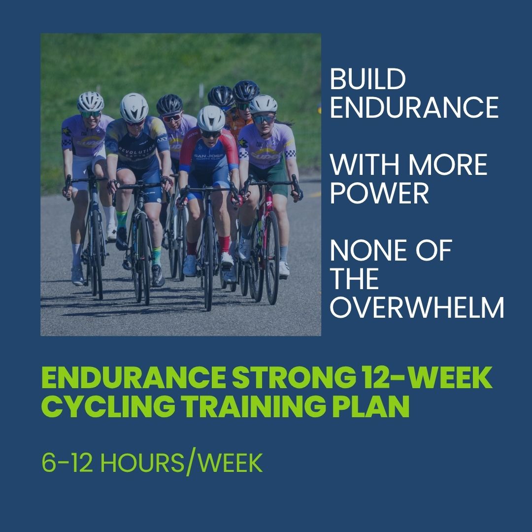 Endurance Strong - 12-weeks Cycling Training Plan - NEW