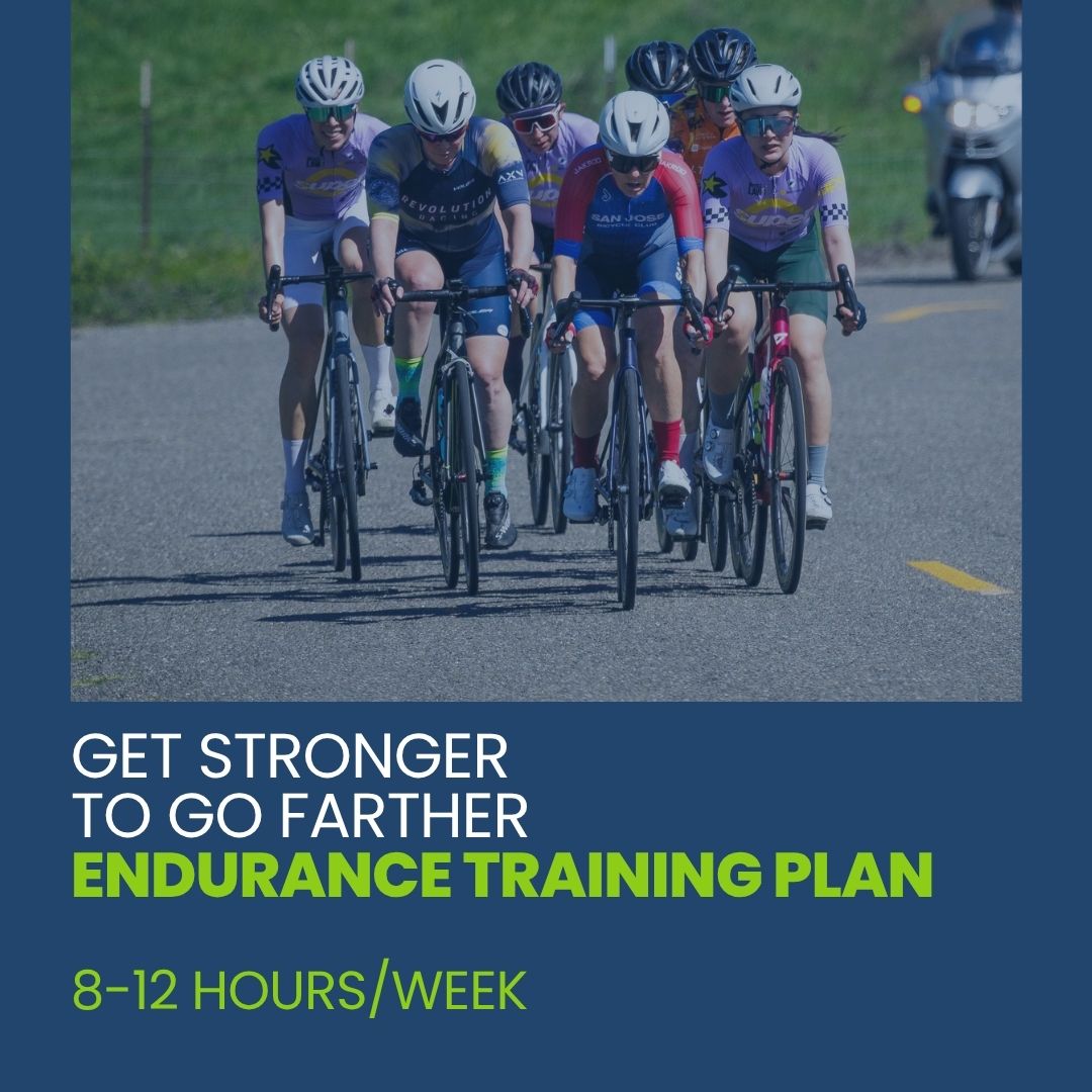 Endurance Training Plan - Get Stronger to Go Farther - 8-12 hours/week